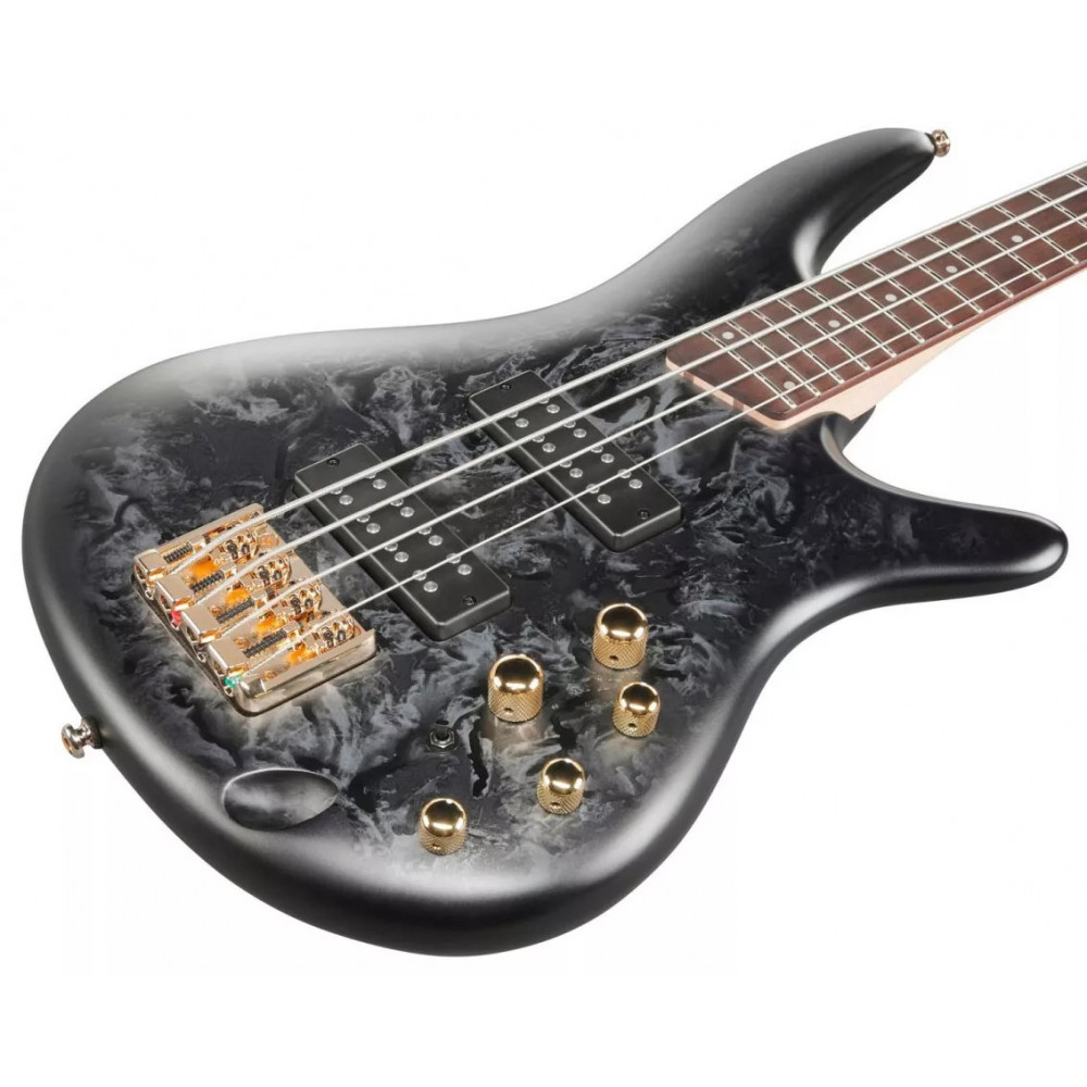 Ibanez SR300DX Black Iced frozen matte