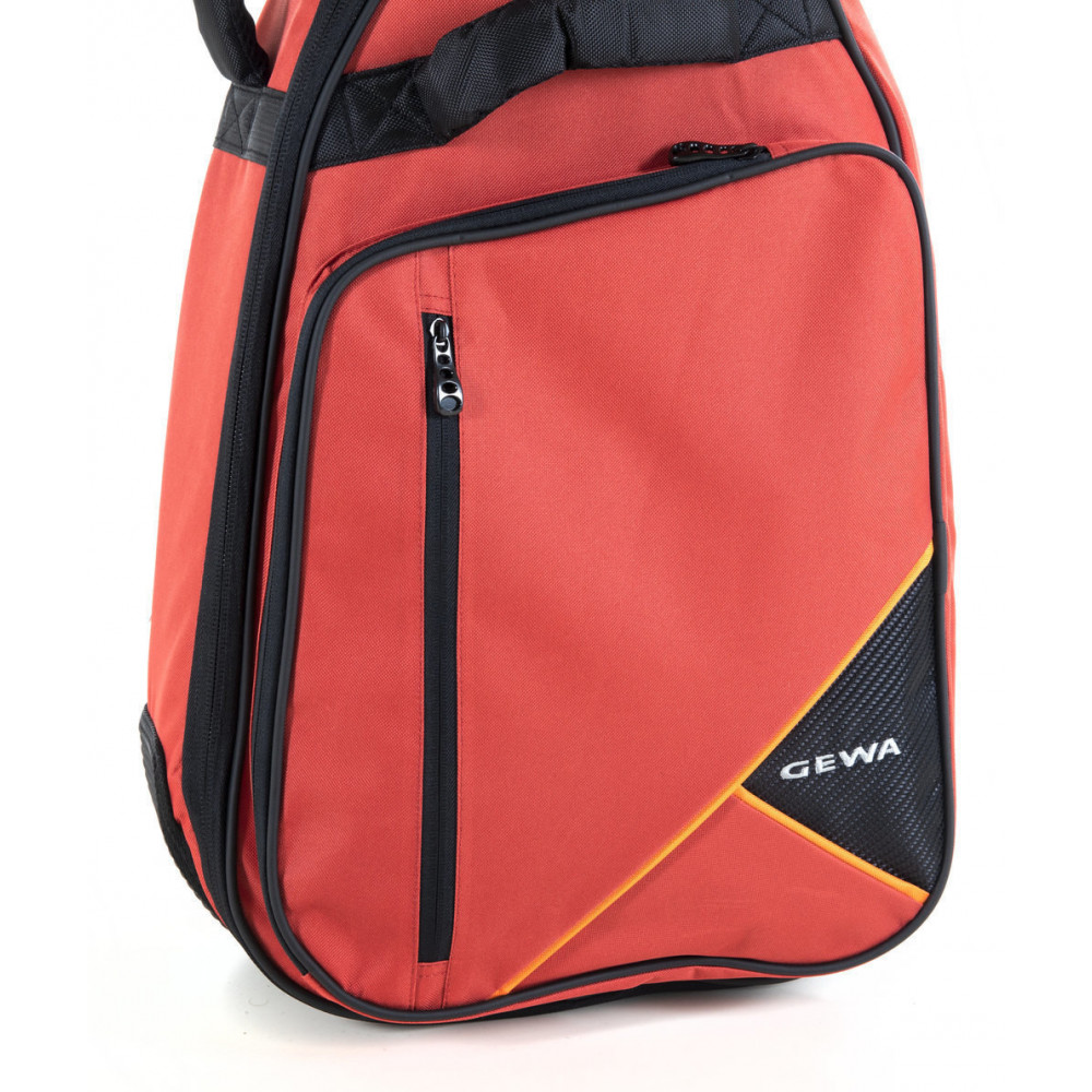 GEWA housse guitare classique 4/4 premium rouge