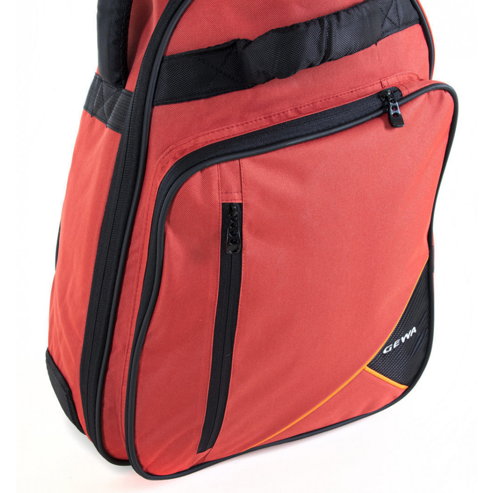 GEWA housse guitare classique 4/4 premium rouge