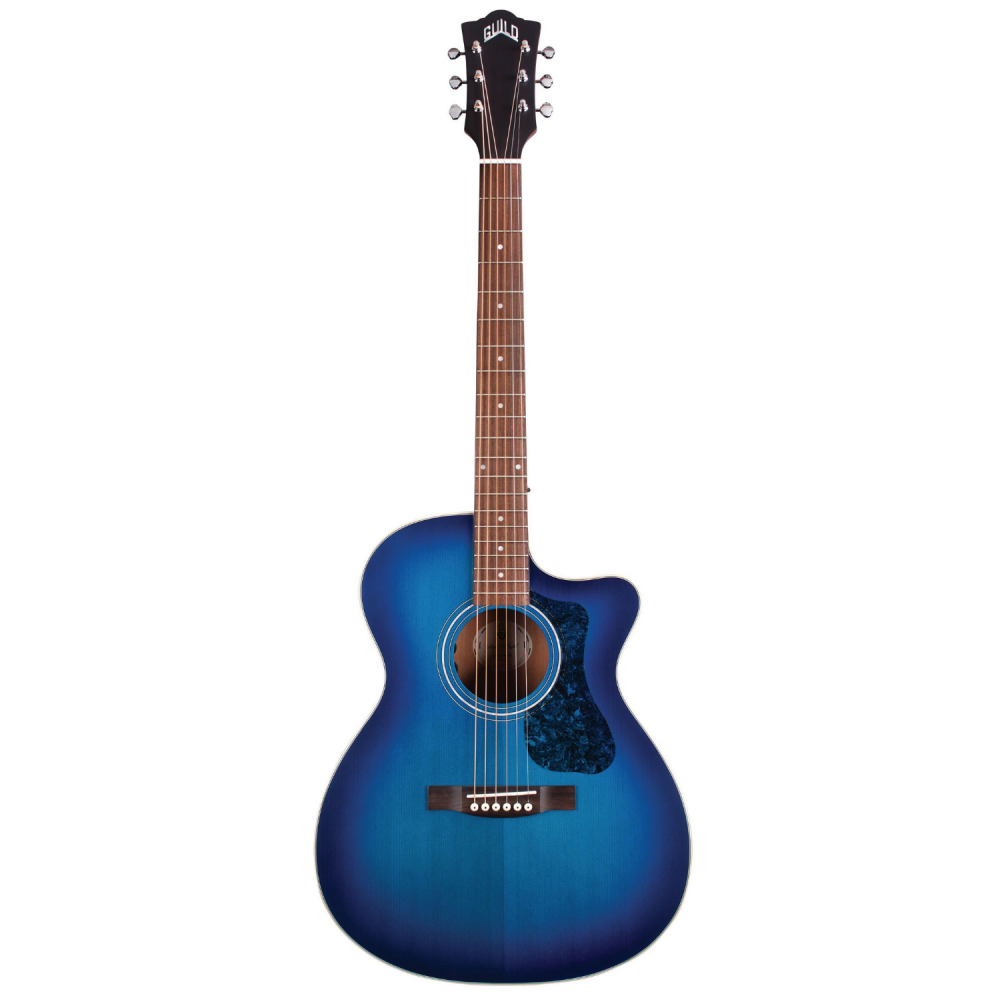 Guild OM240 CE Dark Blue Burst