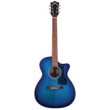 Guild OM240 CE Dark Blue Burst