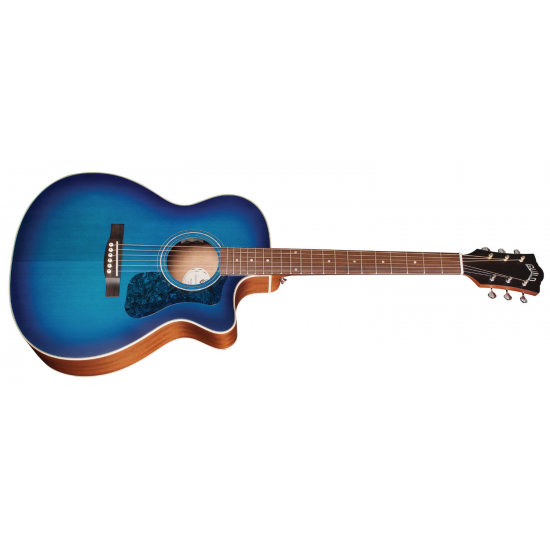 Guild OM240 CE Dark Blue Burst