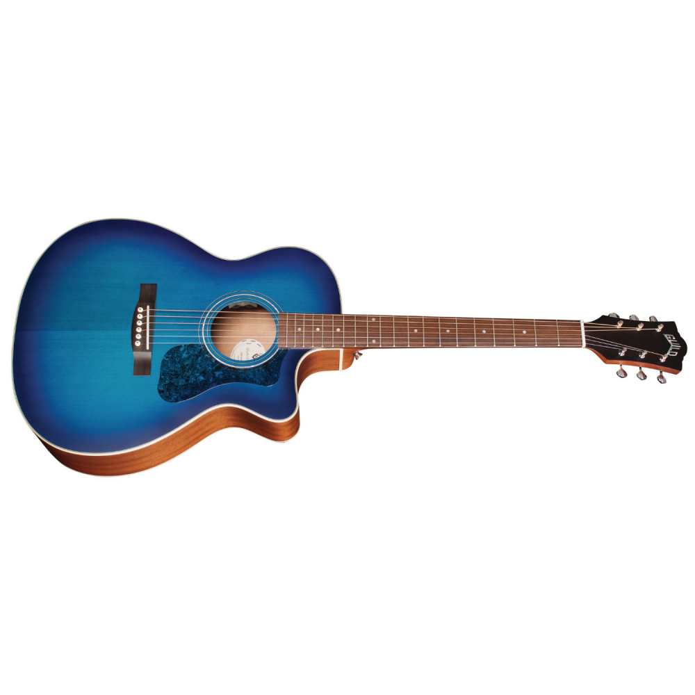 Guild OM240 CE Dark Blue Burst