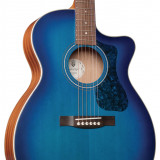 Guild OM240 CE Dark Blue Burst