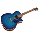 Guild OM240 CE Dark Blue Burst