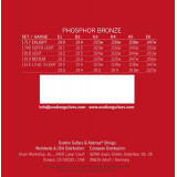 Adamas Historic Phosphore Bronze Extra light