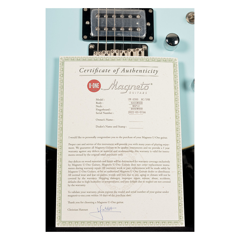 Magneto U-Wave Deluxe UW-4300 Sonic Blue