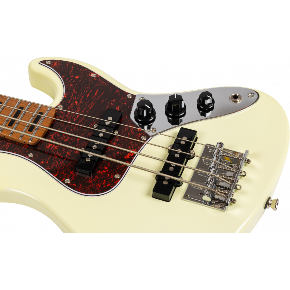 Jet Guitars Basse JJB 300 Travel Olympic White