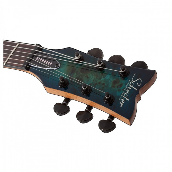 Schecter Solo II Std Ocean Blue Burl
