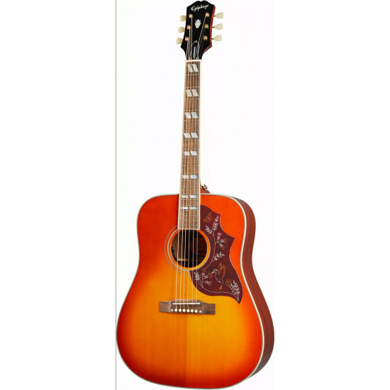 Epiphone Hummingbird Massive Cherry Burst Inspired by Gibson