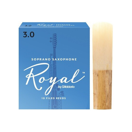 Anches Royal saxo Soprano Force 3 x 10