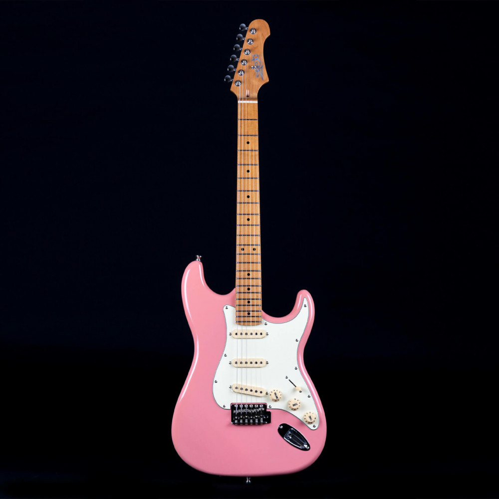 Jet Guitars JS300 BGD Burgundy Pink