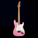 Jet Guitars JS300 BGD Burgundy Pink