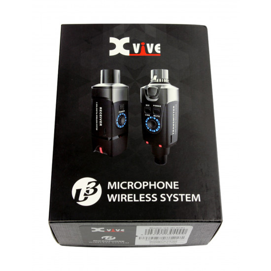 XVive Système HF pour microphone dynamique sans fil U3 2.4 Ghz