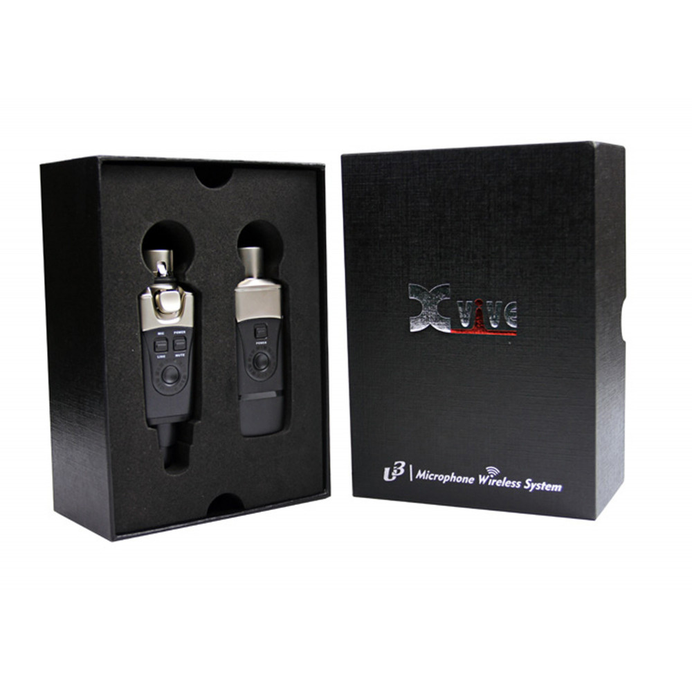XVive Système HF pour microphone dynamique sans fil U3 2.4 Ghz