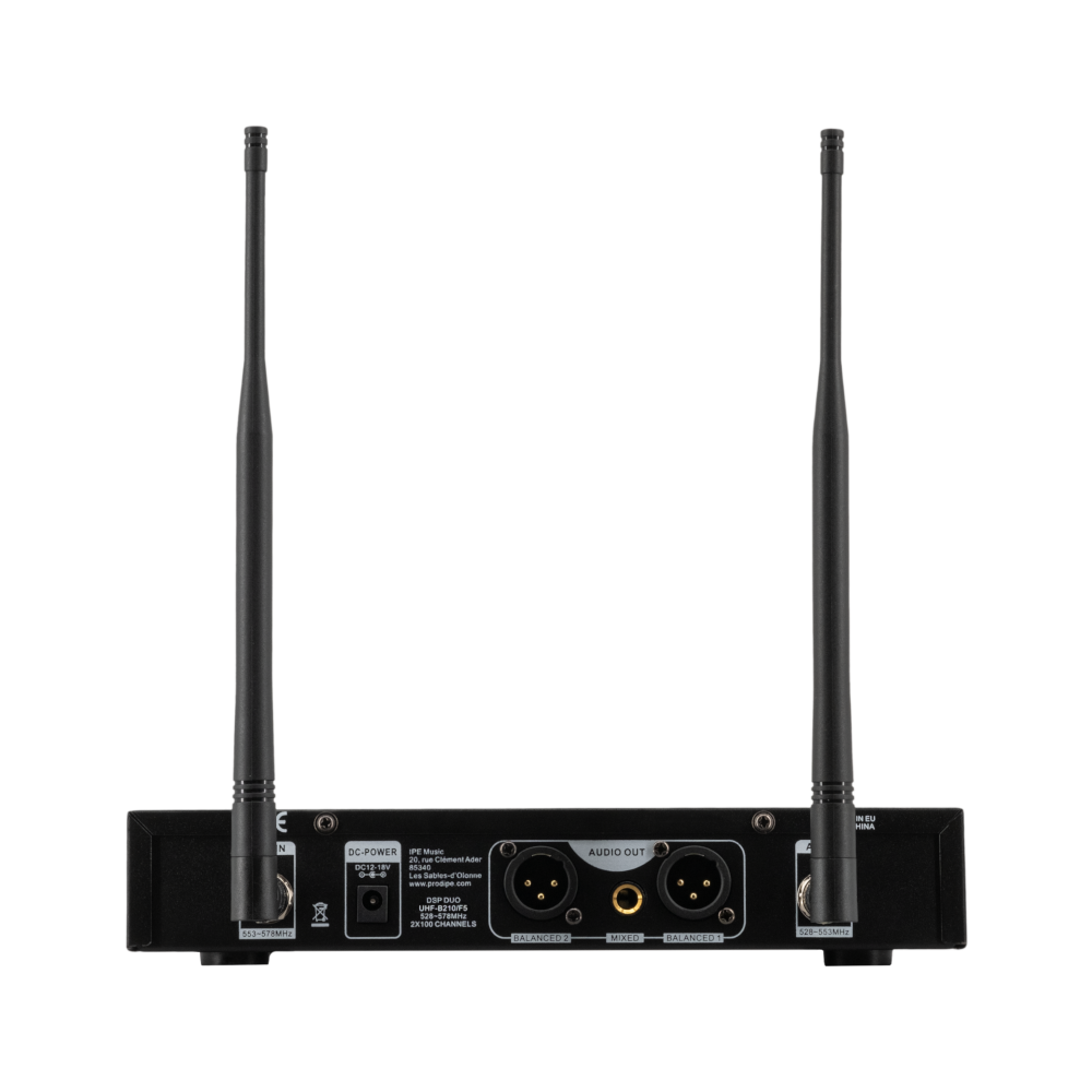Prodipe UHF B210 DSP V2 HEADSET Duo