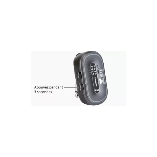 XVive AC58 HF 5.8 Ghz avec chargeur à batterie