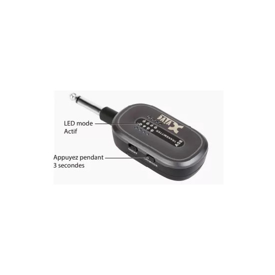 XVive AC58 HF 5.8 Ghz avec chargeur à batterie