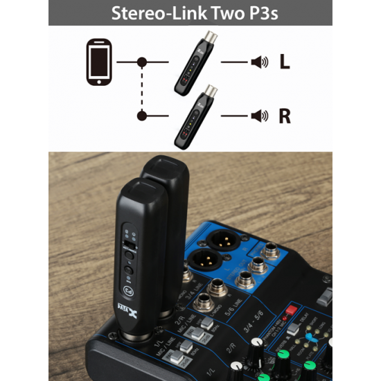 XVive P3 recepteur bluetooth