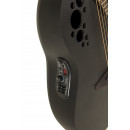 Ovation Elite Black textured Deep Contour