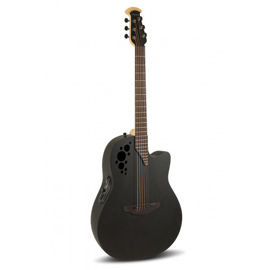 Ovation Elite Black textured Deep Contour