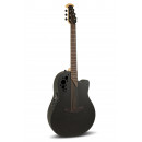 Ovation Elite Black textured Deep Contour