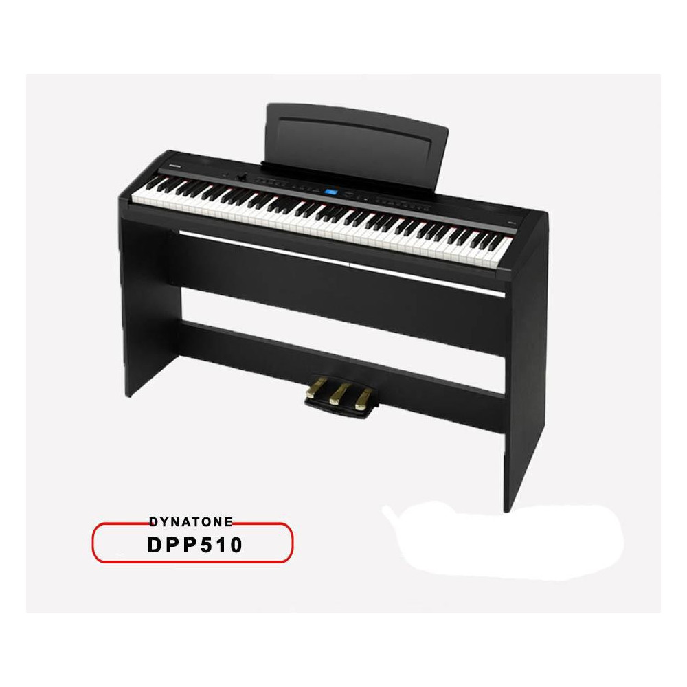 Dynatone DPP 510 + Stand 3 pédales noir