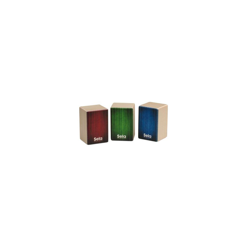 Sela Set 3 Mini Cajon Shaker (soft, medium, hard)