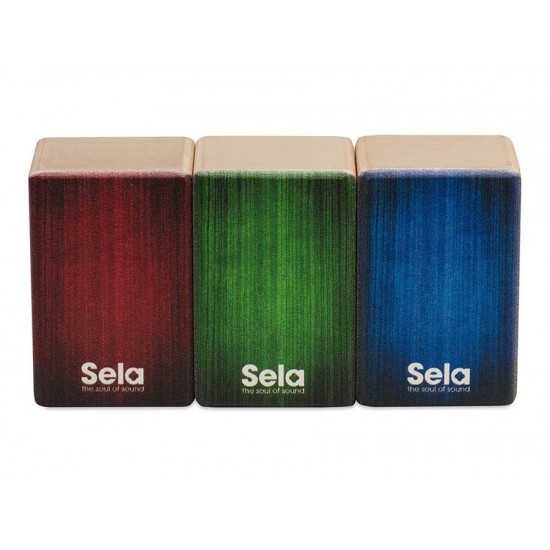 Sela Set 3 Mini Cajon Shaker (soft, medium, hard)