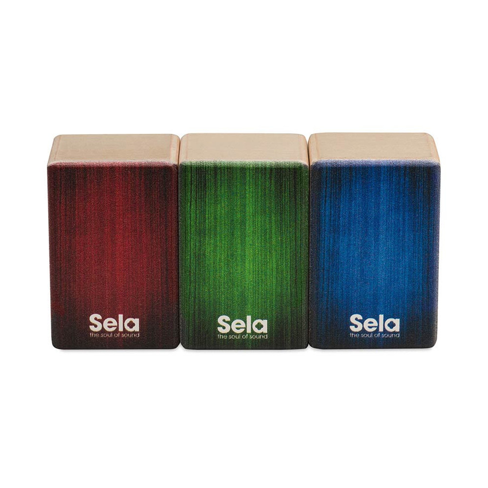 Sela Set 3 Mini Cajon Shaker (soft, medium, hard)