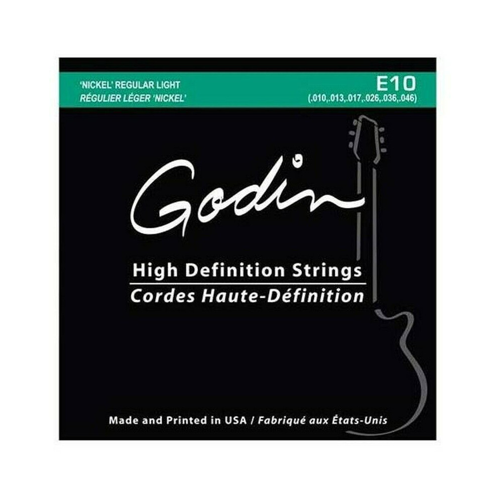 Godin corde guitare électrique E10 Haute définition  10-46