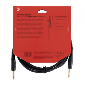 D'Addario Câble Jack 3m Custom Series