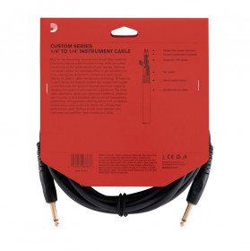 D'Addario Câble Jack 6 m Custom Series