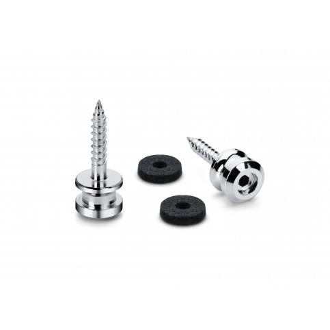 Schaller S-Lock attache courroie M Chrome