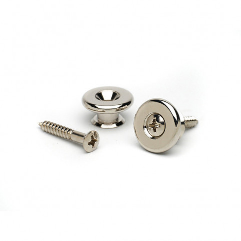 Gotoh paire attache courroies large (17mm) nickel Gotoh paire attache courroies large (17mm) nickel